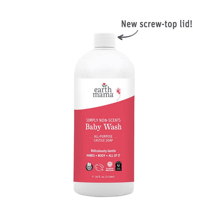 Simply Non-Scents Castile Baby Wash: 6.27 oz