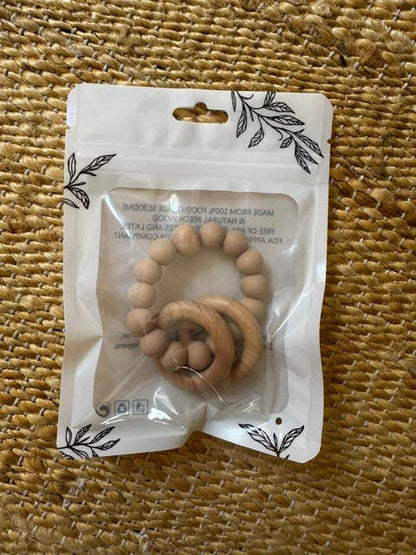 Ring Teether- Oatmeal