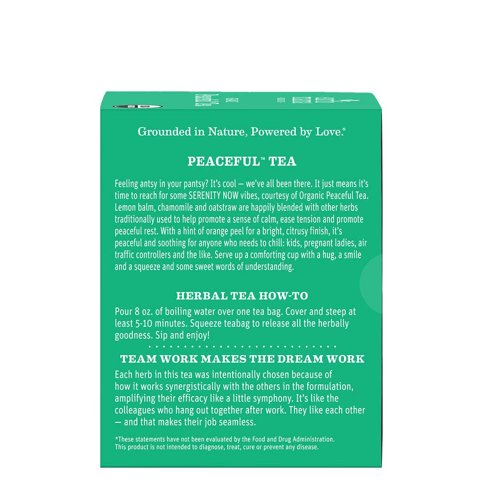 Organic Peaceful Tea