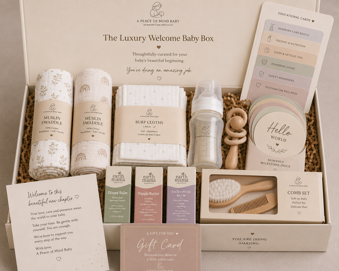 The Luxury welcome baby box
