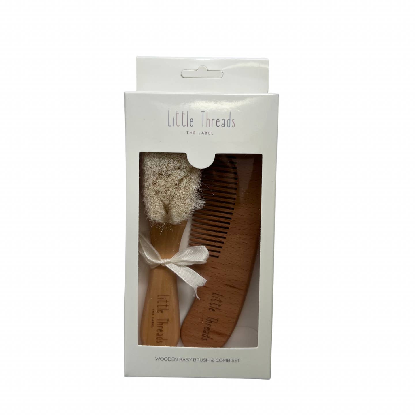 Wooden Baby Brush & Comb Set